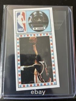 1986 Nba Merchante Converse Michael Jordan Rookie Chicago Bulls Spanish Art Card