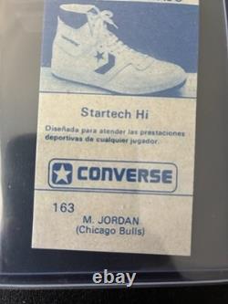 1986 Nba Merchante Converse Michael Jordan Rookie Chicago Bulls Spanish Art Card