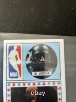 1986 Nba Merchante Converse Michael Jordan Rookie Chicago Bulls Spanish Art Card