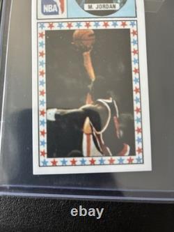 1986 Nba Merchante Converse Michael Jordan Rookie Chicago Bulls Spanish Art Card