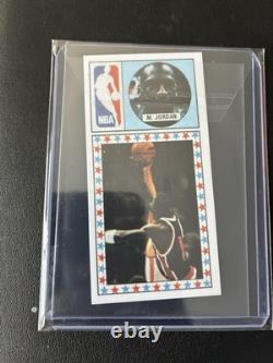 1986 Nba Merchante Converse Michael Jordan Rookie Chicago Bulls Spanish Art Card