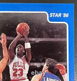 1986 STAR #9 BEST OF THE BEST MICHAEL JORDAN Chicago Bulls