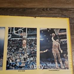 1986 SULTANS OF SLAM Poster WORTHY WEBB BARKLEY WILKINS MICHAEL JORDAN DREXLER
