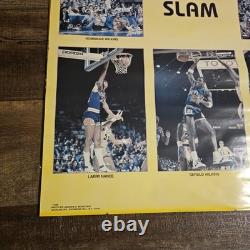 1986 SULTANS OF SLAM Poster WORTHY WEBB BARKLEY WILKINS MICHAEL JORDAN DREXLER