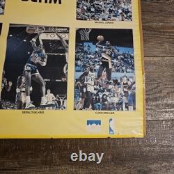 1986 SULTANS OF SLAM Poster WORTHY WEBB BARKLEY WILKINS MICHAEL JORDAN DREXLER