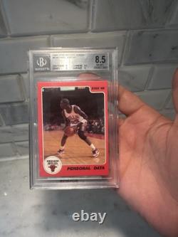 1986 Star Michael Jordan Basketball #9 Michael Jordan BGS 8.5 TRUE ROOKI