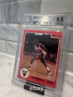 1986 Star Michael Jordan Basketball #9 Michael Jordan BGS 8.5 TRUE ROOKI