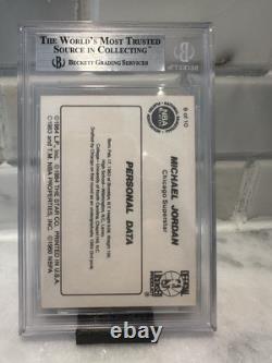 1986 Star Michael Jordan Basketball #9 Michael Jordan BGS 8.5 TRUE ROOKI