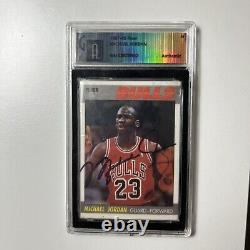 1987-88 Fleer Michael Jordan #59! Chicago bulls! GAI certified Autograph