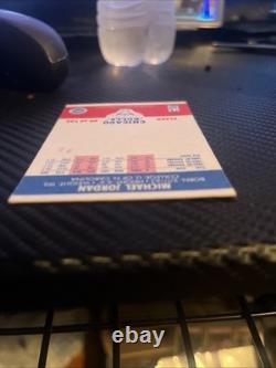 1987-88 Fleer Michael Jordan #59 Medium Condition Slight Ink Spot On Back