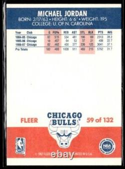 1987-88 Fleer Michael Jordan Chicago Bulls #59