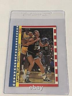 1987-88 Fleer NBA Sticker 11 Card Set. Barkley, Magic Bird Michael Jordan PSA 7