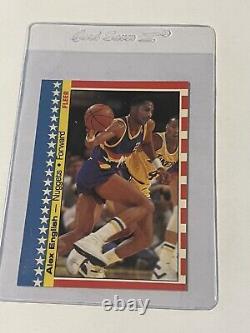 1987-88 Fleer NBA Sticker 11 Card Set. Barkley, Magic Bird Michael Jordan PSA 7