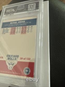 1987 Fleer Michael Jordan #59 PSA 5 Chicago Bulls NBA Basketball Card ReGrade It