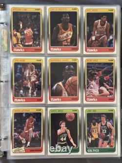1988-89 Fleer Basketball Complete Set 1-132 withSticker Set Michael Jordan X 3