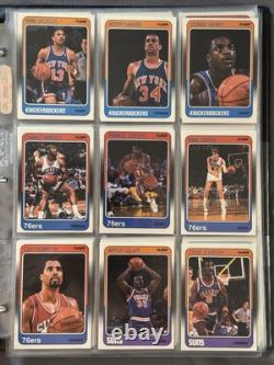 1988-89 Fleer Basketball Complete Set 1-132 withSticker Set Michael Jordan X 3