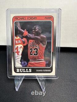 1988-89 Fleer Basketball Michael Jordan #17 Bulls HOF GOAT