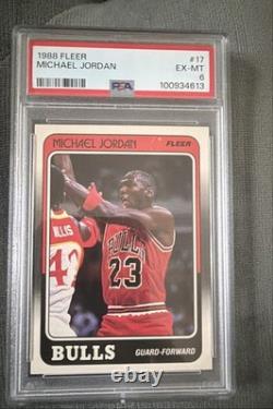 1988-89 Fleer Michael Jordan #17