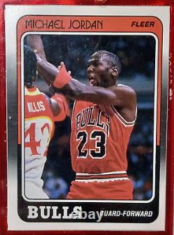 1988-89 fleer Michael Jordan #17