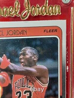 1988-89 fleer Michael Jordan #17