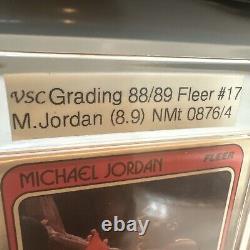 1988 Fleer #17 Michael Jordan