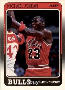 1988 Fleer #17 Michael Jordan Chicago Bulls