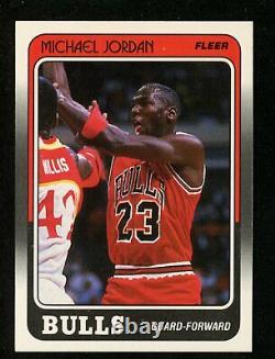 1988 Fleer #17 Michael Jordan NM-MT Sharp