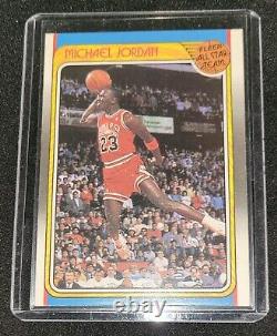 1988 Fleer Basketball Michael Jordan All Star