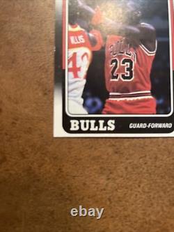 1988 Fleer Michael Jordan Chicago Bulls #17 HOF Basketball Sharp