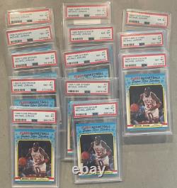 1988 Fleer Michael Jordan Sticker PSA 8 New Label New, Important Info Below