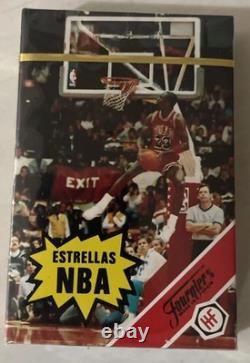1988 Fournier Estrellas NBA Basketball Factory Sealed Set (33) Michael Jordan