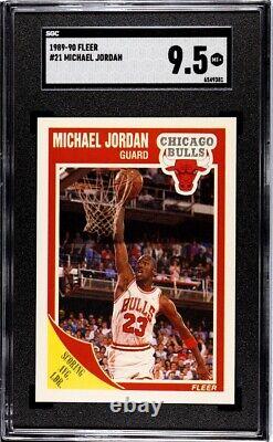 1989-90 Fleer #21 Michael Jordan SGC 9.5