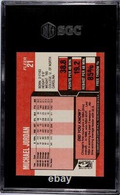 1989-90 Fleer #21 Michael Jordan SGC 9.5