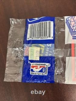 1989-90 Fleer Basketball RACK Pack Michael Jordan Front Magic Johnson Sticker
