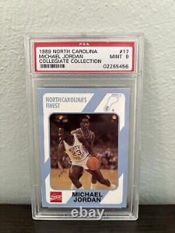 1989 Michael Jordan PSA 9 (7) COMPLETE UNC Collegiate Collection