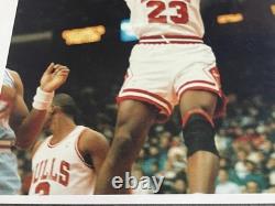 1989 Michael Jordan Vs Sacramento Kings 8x10Monster Dunk Original Photograph