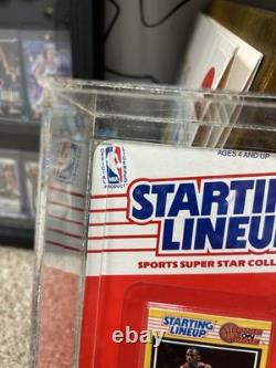 1989 Starting Lineup One On One Michael Jordan Isiah Thomas Figure With Acrylic