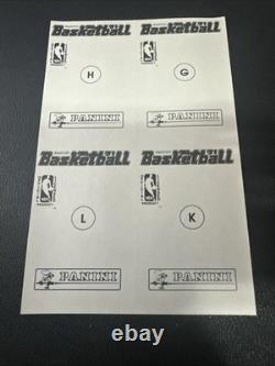 1990/91 HAND CUT 2 MICHAEL JORDAN Chicago Bulls 23, 2 BIRD Boston Celtics 33