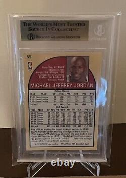 1990-91 NBA Hoops Michael Jordan #65 BGS 9.5 GEM MINT POP 54