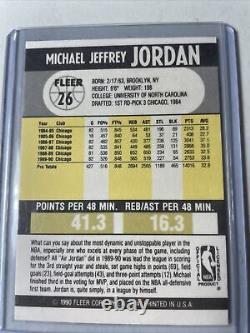 1990 Fleer #26 Michael Jordan (Error card)