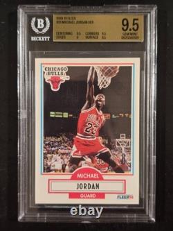 1990 Fleer Michael Jordan #26 Chicago Bulls Gem Mint Bgs 9.5