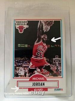 1990 Fleer Michael Jordan card #26(2 Errors)
