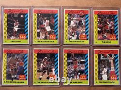 1990 McDonald's Michael Jordan Sports Tips Complete 8-Card Set / Ends Sunday