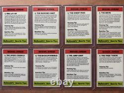 1990 McDonald's Michael Jordan Sports Tips Complete 8-Card Set / Ends Sunday