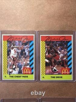 1990 McDonald's Michael Jordan Sports Tips Complete 8-Card Set / Ends Sunday