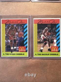 1990 McDonald's Michael Jordan Sports Tips Complete 8-Card Set / Ends Sunday