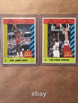 1990 McDonald's Michael Jordan Sports Tips Complete 8-Card Set / Ends Sunday 1990 McDonald's Michael Jordan Sports Tips Complete 8-Card Set / Ends Sunday