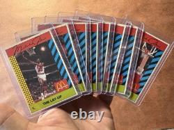 1990 McDonald's Michael Jordan Sports Tips Complete 8-Card Set / Ends Sunday