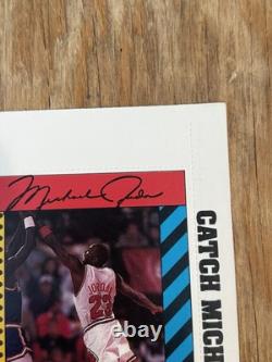 1990 Michael Jordan McDonald's uncut sheet great corners? Pink Promo