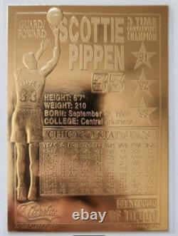 1990s NBA Legends Gold Collection Framed Jordan Kobe Shaq Pippen Wall Art